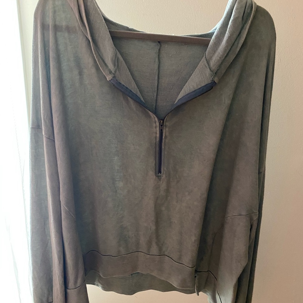 Blue Slouchy Pullover